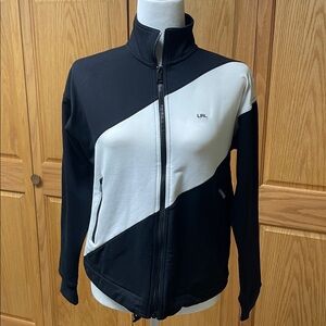 NEW Lauren Black and White Track Jacket